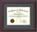 Larson-Juhl Stradivarius Certificate Frame