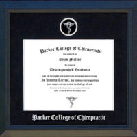 Parker College of Chiropractic Designer Diploma Frame
