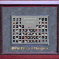 Parker College of Chiropractic Composite Photo / Diploma Frame