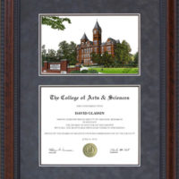 Auburn Diploma Frame