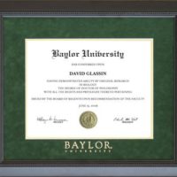 Baylor University Classic Diploma Frame