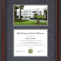 Embry-Riddle Campus Lithograph
