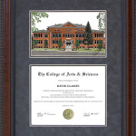 Michigan University (EMU) Lithograph