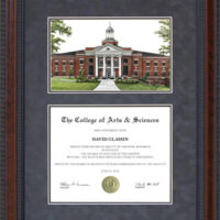 Georgetown College (GC) Campus Lithograph