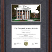 University of Mississippi (Ole Miss) Lithograph