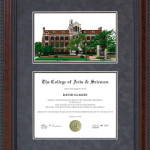 National-Louis University (NLU) Campus Lithograph