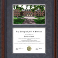 Old Dominion University (ODU) Campus Lithograph