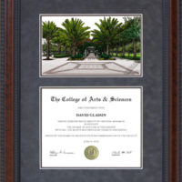 University of South Florida (USF) Campus Lithograph