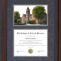 University of Central Oklahoma (UCO) Lithograph