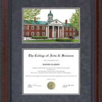 Brandeis School of Law Campus Lithograph