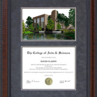 University of North Florida (UNF) Campus Lithograph