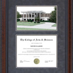University of New Orleans (UNO) Campus Lithograph